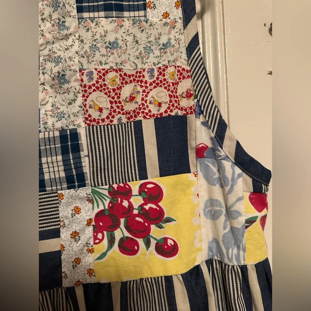 Patchwork Sleeveless vest one of a kind made from Carmel, CA - Picture 10 of 15